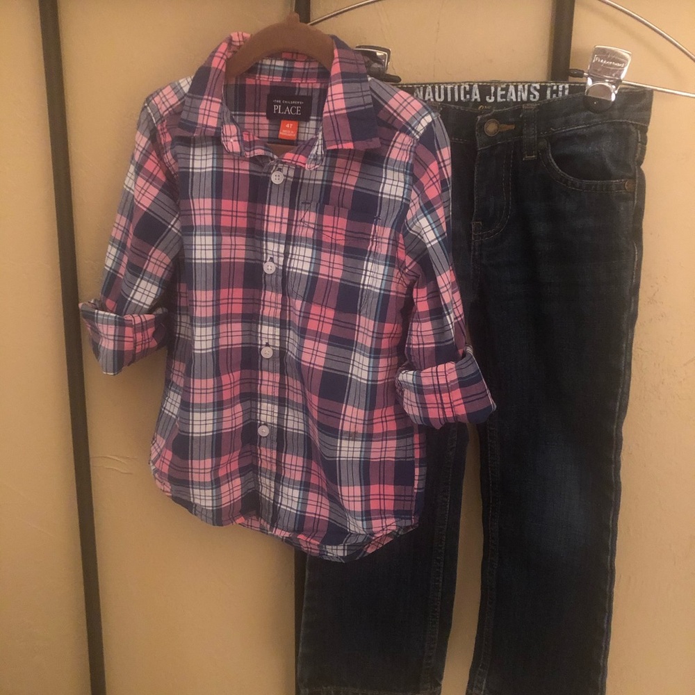 4T Nautica and The Children’s Place outfit
